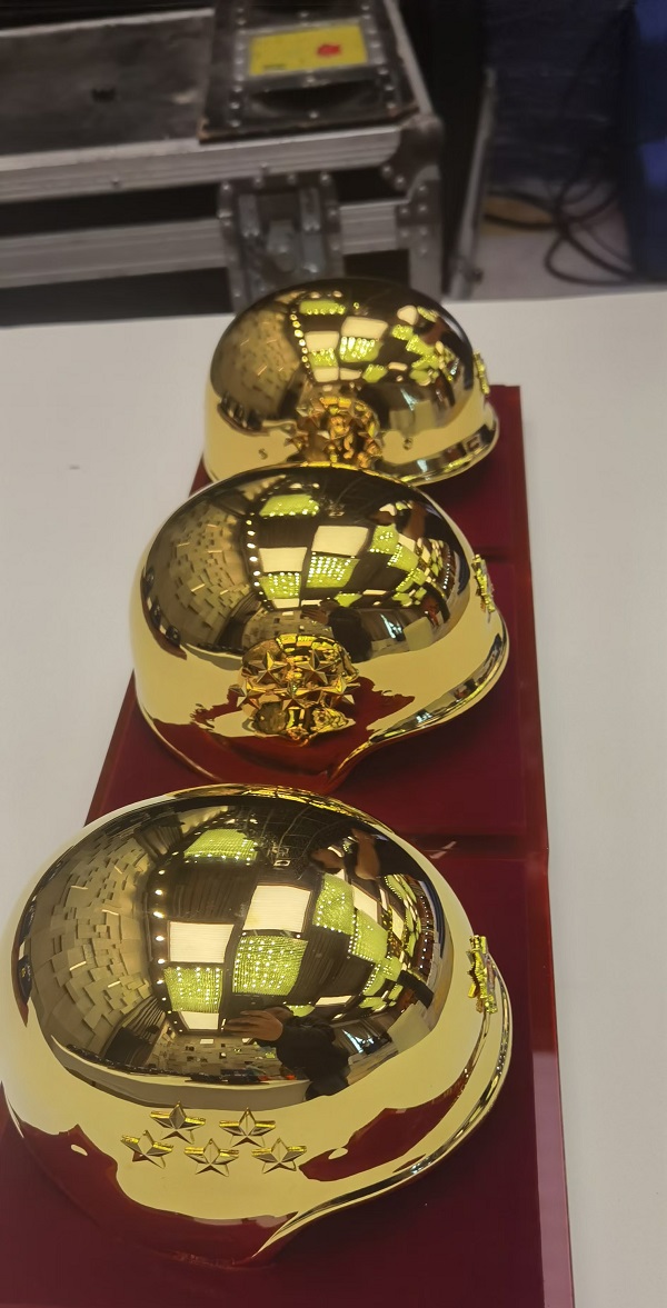 特種兵金銀頭盔定制業績達標員工經理獎勵